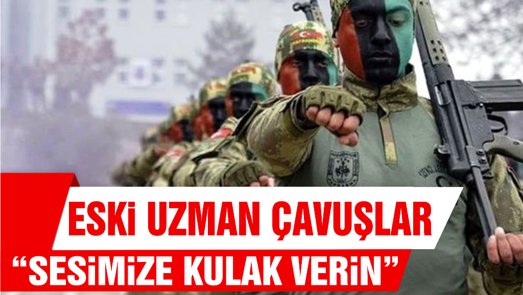 Eski Uzman Çavuşlar aileleriyle birlikte haklarını arıyorlar